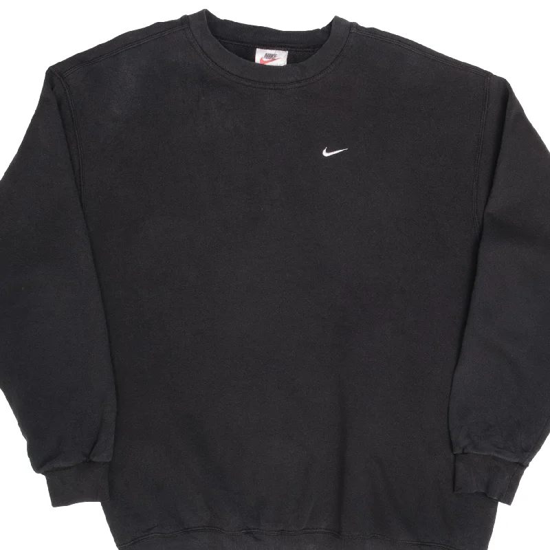 Shop our men's clothing collection for the best prices of the season. VINTAGE NIKE CLASSIC SWOOSH BLACK SWEATSHIRT 1990S LARGE MADE IN USA Shop our men's clothing collection for the best prices of the season. VINTAGE NIKE CLASSIC SWOOSH BLACK SWEATSHIRT 1990S LARGE MADE IN USA