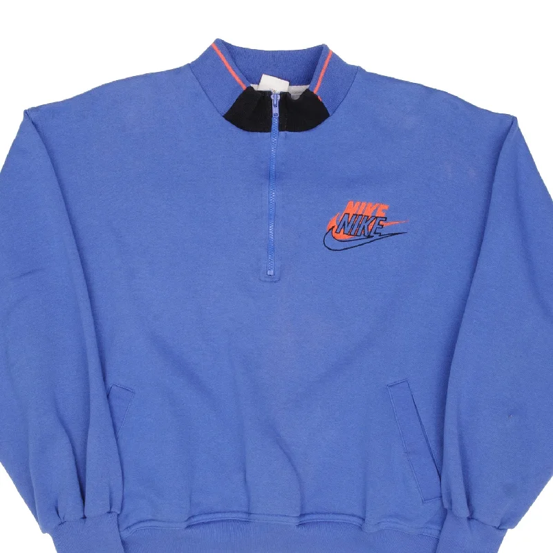 Big discounts – don’t miss out! VINTAGE NIKE SPELL OUT QUARTER ZIP BLUE SWEATSHIRT 1990S SIZE MEDIUM Big discounts – don’t miss out! VINTAGE NIKE SPELL OUT QUARTER ZIP BLUE SWEATSHIRT 1990S SIZE MEDIUM