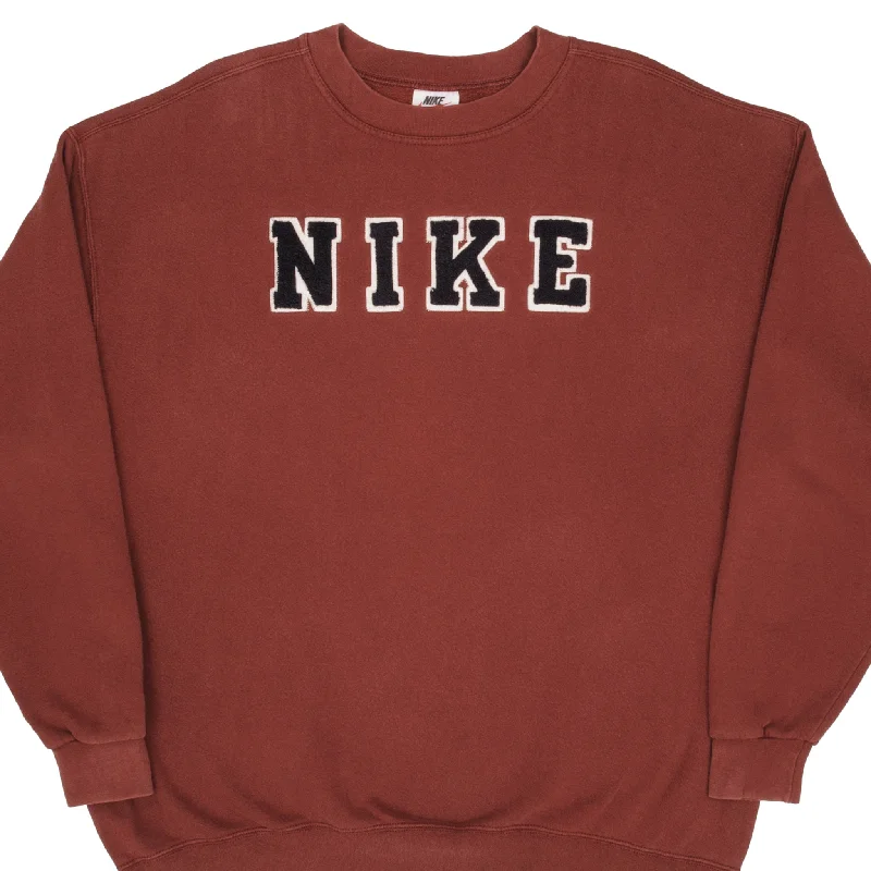 Buy more, save more – VINTAGE NIKE SPELLOUT BURGUNDY SWEATSHIRT 1990S SIZE XL MADE IN USA Buy more, save more – VINTAGE NIKE SPELLOUT BURGUNDY SWEATSHIRT 1990S SIZE XL MADE IN USA