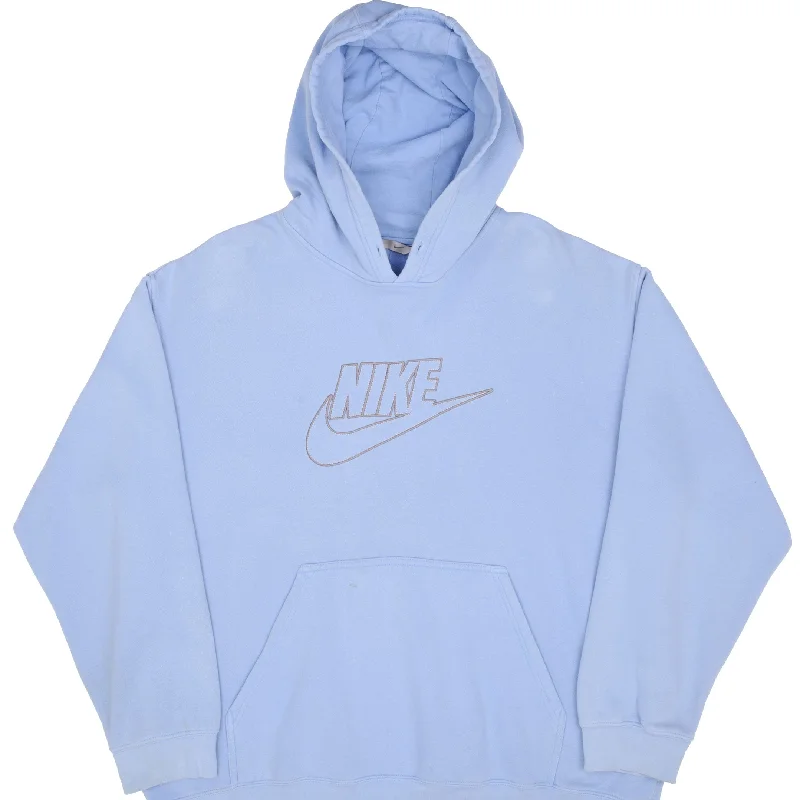 Flash sale: Save big on men's clothing this weekend! VINTAGE NIKE SPELLOUT SWOOSH BLUE HOODIE SWEATSHIRT 2000S SIZE XL Flash sale: Save big on men's clothing this weekend! VINTAGE NIKE SPELLOUT SWOOSH BLUE HOODIE SWEATSHIRT 2000S SIZE XL