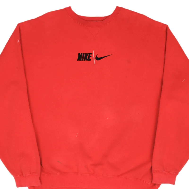 Save more with our buy-more, save-more deals on men’s fashion. VINTAGE NIKE ID SPELLOUT SWOOSH RED SWEATSHIRT 1990S SIZE XL Save more with our buy-more, save-more deals on men’s fashion. VINTAGE NIKE ID SPELLOUT SWOOSH RED SWEATSHIRT 1990S SIZE XL