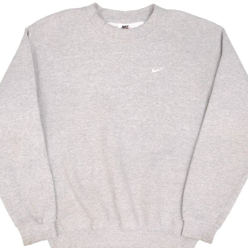 Shop men’s  clothing for all seasons – Save big today!  VINTAGE NIKE SWOOSH GRAY SWEATSHIRT 1990S SIZE SMALL MADE IN USA
