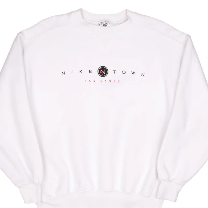 Upgrade your wardrobe with stylish men's apparel – now on sale! VINTAGE NIKE TOWN LAS VEGAS CENTER SWOOSH WHITE SWEATSHIRT 1990S SIZE SMALL Upgrade your wardrobe with stylish men's apparel – now on sale! VINTAGE NIKE TOWN LAS VEGAS CENTER SWOOSH WHITE SWEATSHIRT 1990S SIZE SMALL