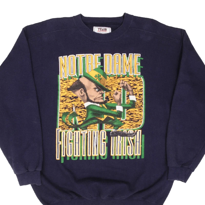 Save big on men’s casual wear – today only! VINTAGE NOTRE DAME UNIVERSITY FIGHTING IRISH SWEATSHIRT 1990S XL MADE IN USA Save big on men’s casual wear – today only! VINTAGE NOTRE DAME UNIVERSITY FIGHTING IRISH SWEATSHIRT 1990S XL MADE IN USA