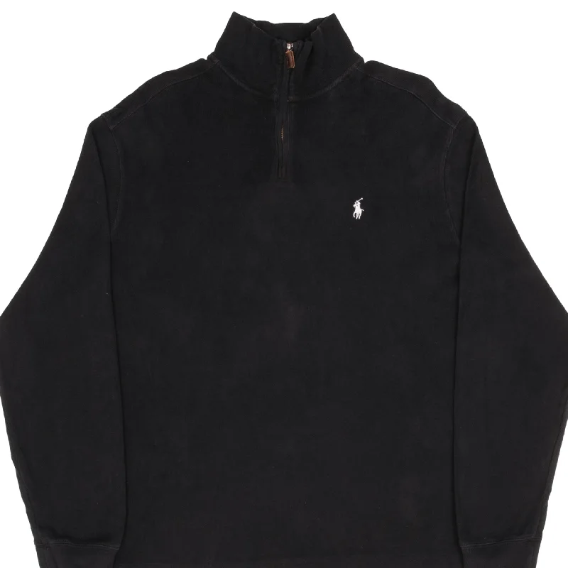 Take advantage of our men’s fashion sale – it’s your time to save! VINTAGE POLO RALPH LAUREN BLACK QUARTER 1/4 ZIP SWEATER 1990S SIZE XL Take advantage of our men’s fashion sale – it’s your time to save! VINTAGE POLO RALPH LAUREN BLACK QUARTER 1/4 ZIP SWEATER 1990S SIZE XL
