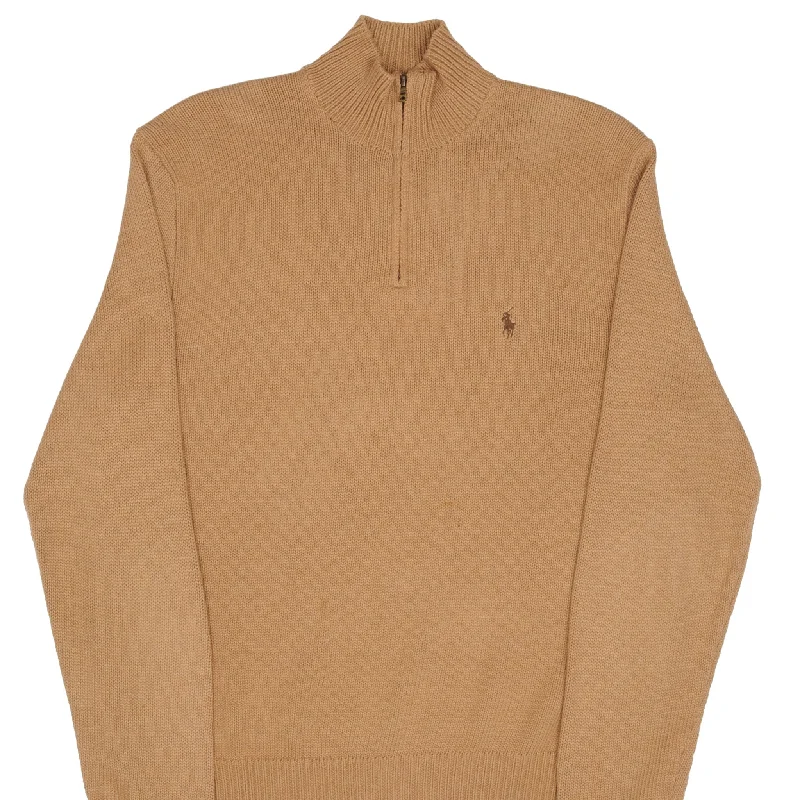 Save more with bundle deals on men’s fashion items. VINTAGE POLO RALPH LAUREN BROWN KNIT QUARTER 1/4 ZIP SWEATER 1990S SIZE LARGE Save more with bundle deals on men’s fashion items. VINTAGE POLO RALPH LAUREN BROWN KNIT QUARTER 1/4 ZIP SWEATER 1990S SIZE LARGE