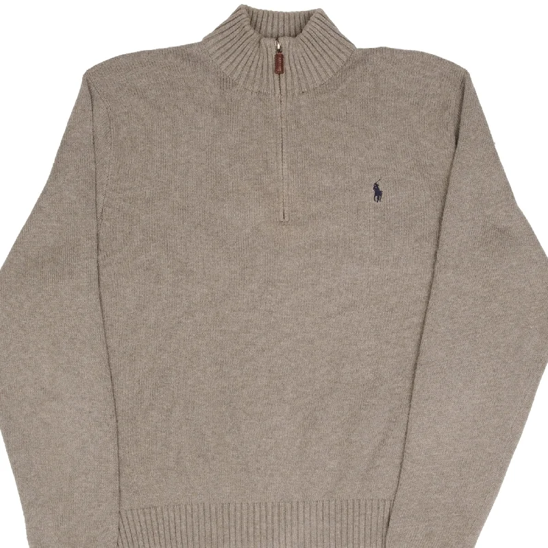 Shop the latest men’s styles at unbelievable prices. VINTAGE POLO RALPH LAUREN GREY KNIT QUARTER 1/4 ZIP SWEATER 1990S SIZE XL Shop the latest men’s styles at unbelievable prices. VINTAGE POLO RALPH LAUREN GREY KNIT QUARTER 1/4 ZIP SWEATER 1990S SIZE XL