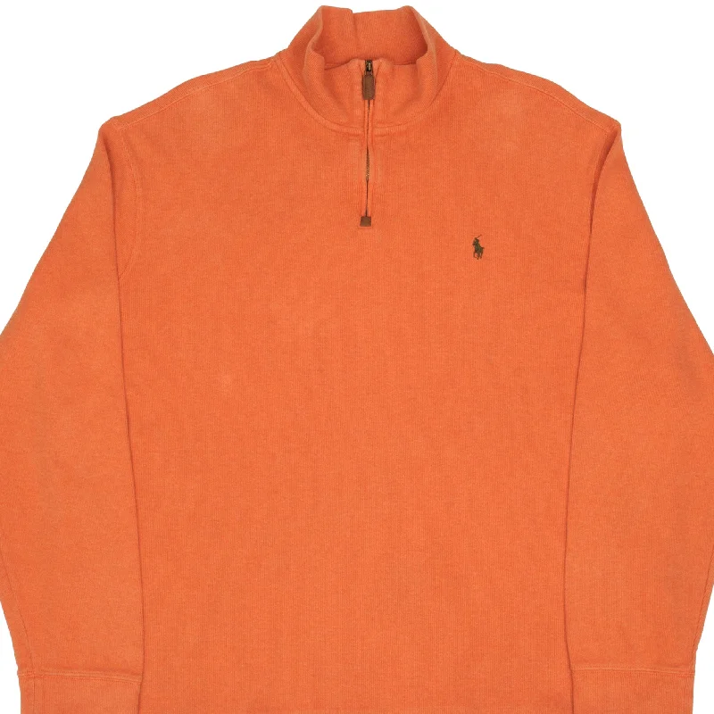 Grab your favorites before they’re gone – men’s clothing at great prices. VINTAGE POLO RALPH LAUREN ORANGE QUARTER 1/4 ZIP SWEATER 1990S SIZE 2XL Grab your favorites before they’re gone – men’s clothing at great prices. VINTAGE POLO RALPH LAUREN ORANGE QUARTER 1/4 ZIP SWEATER 1990S SIZE 2XL
