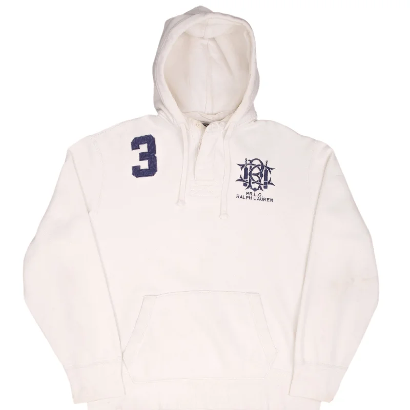 Limited-time offer! VINTAGE POLO RALPH LAUREN PRLC WHITE HEAVYWEIGHT HOODIE SWEATSHIRT 1990S SIZE XL Limited-time offer! VINTAGE POLO RALPH LAUREN PRLC WHITE HEAVYWEIGHT HOODIE SWEATSHIRT 1990S SIZE XL