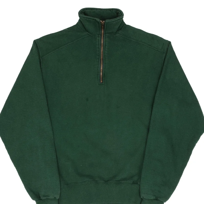 Big discounts – don’t miss out! VINTAGE QUARTER 1/4 ZIP GREEN RUSSELL SWEATSHIRT 1990S SIZE SMALL MADE IN USA Big discounts – don’t miss out! VINTAGE QUARTER 1/4 ZIP GREEN RUSSELL SWEATSHIRT 1990S SIZE SMALL MADE IN USA