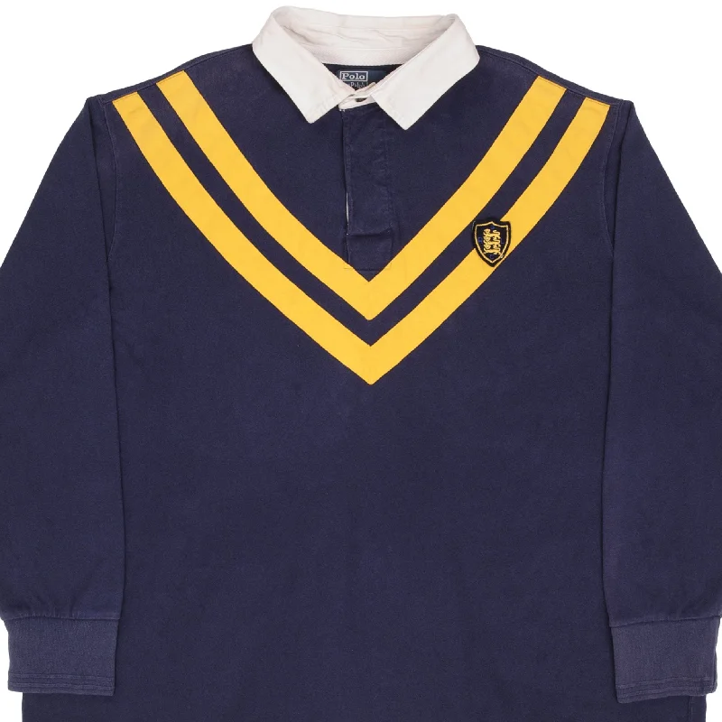 Check out the best prices on men's fashion basics – limited time offer. VINTAGE RALPH LAUREN BLUE & YELLOW STRIPED RUGBY POLO SHIRT 1990S SIZE 3XL BIG Check out the best prices on men's fashion basics – limited time offer. VINTAGE RALPH LAUREN BLUE & YELLOW STRIPED RUGBY POLO SHIRT 1990S SIZE 3XL BIG
