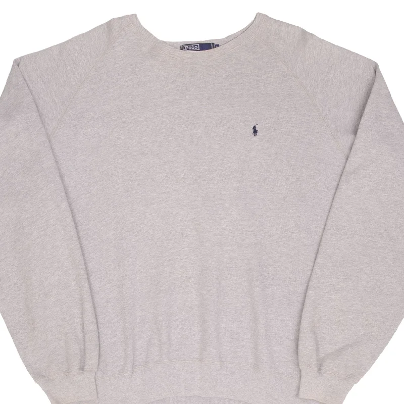 Shop stylish and affordable clothes – VINTAGE RALPH LAUREN GREY CLASSIC CREWNECK SWEATSHIRT XL 1990S Shop stylish and affordable clothes – VINTAGE RALPH LAUREN GREY CLASSIC CREWNECK SWEATSHIRT XL 1990S