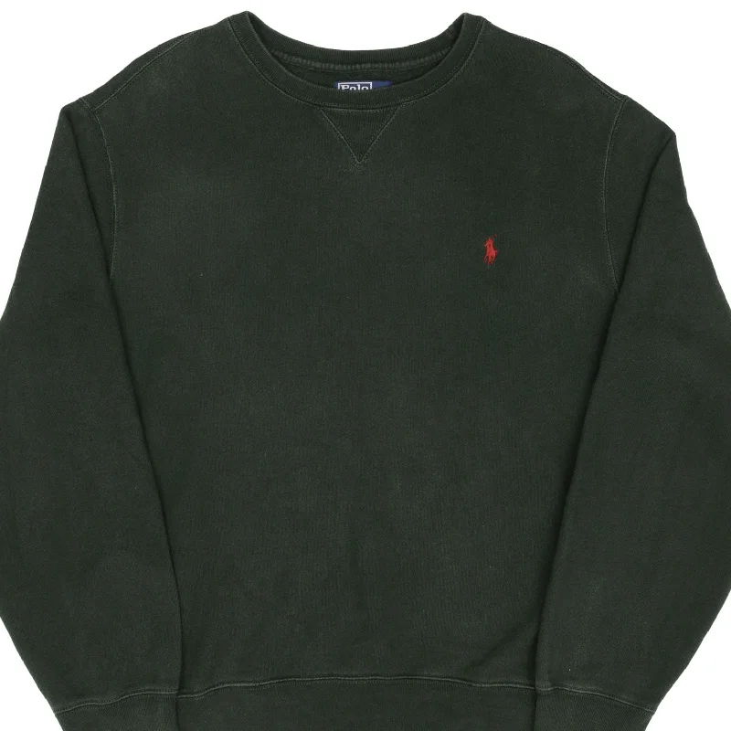 Exclusive discounts on all types of clothing – Shop now! VINTAGE RALPH LAUREN PINE GREEN CLASSIC CREWNECK SWEATSHIRT SIZE LARGE 1990S Exclusive discounts on all types of clothing – Shop now! VINTAGE RALPH LAUREN PINE GREEN CLASSIC CREWNECK SWEATSHIRT SIZE LARGE 1990S