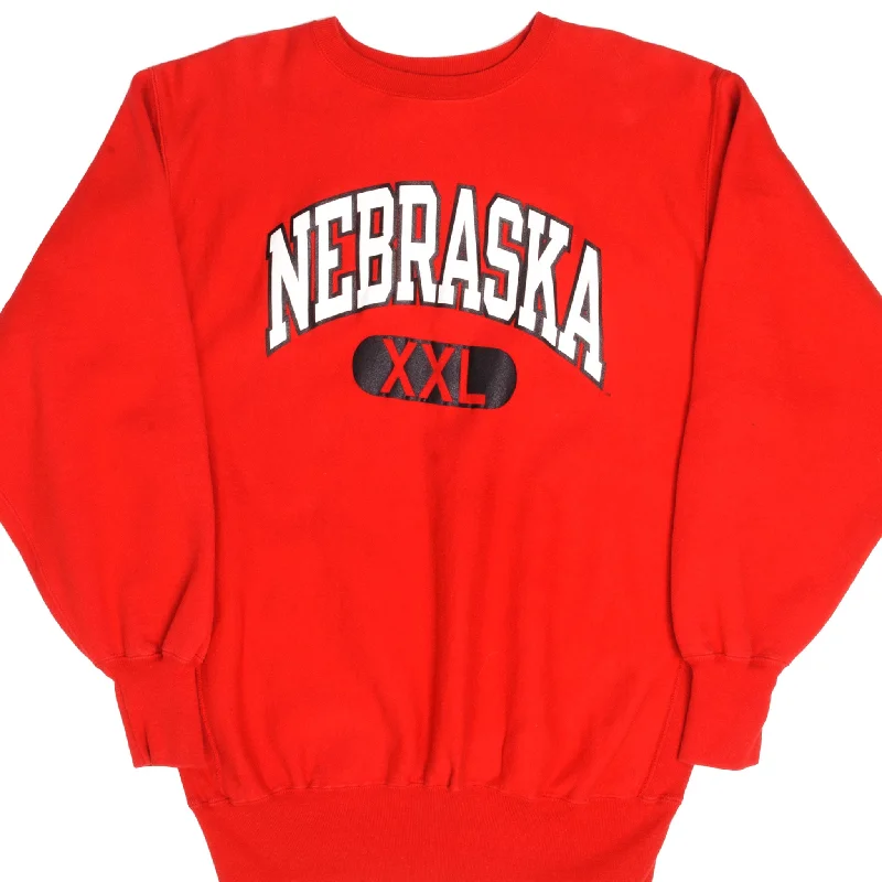 Seasonal discounts on stylish clothes – Perfect for any occasion! VINTAGE REVERSE WEAVE CHAMPION NEBRASKA RED SWEATSHIRT 1990S 2XL MADE USA Seasonal discounts on stylish clothes – Perfect for any occasion! VINTAGE REVERSE WEAVE CHAMPION NEBRASKA RED SWEATSHIRT 1990S 2XL MADE USA