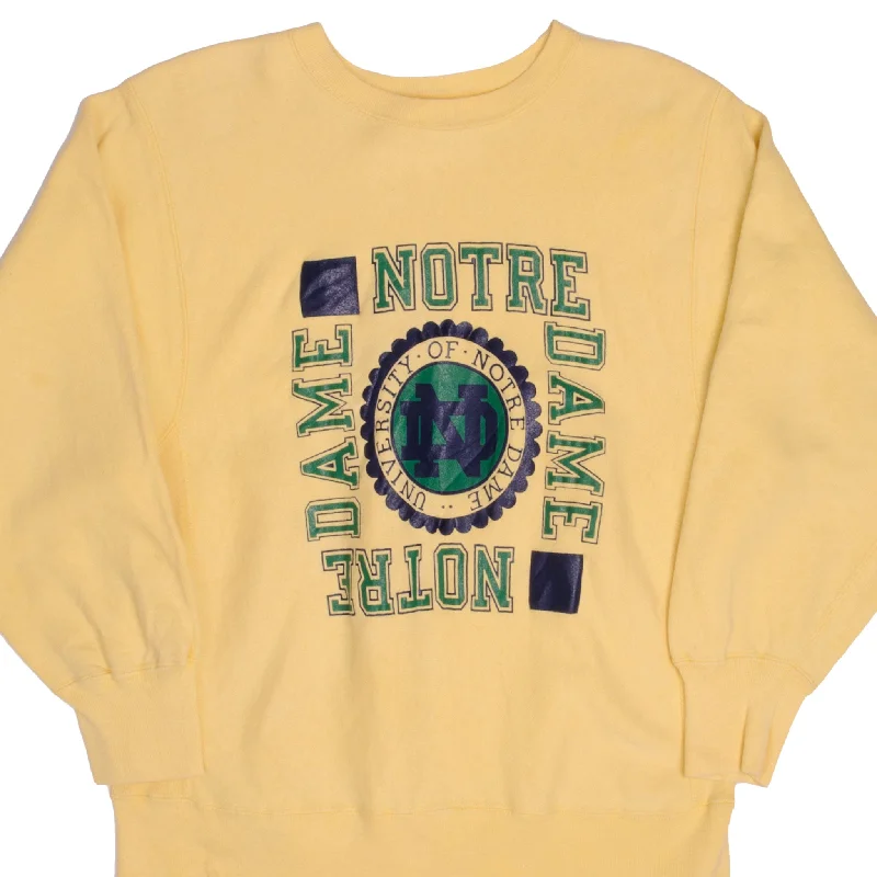 Shop the best fashion at prices you can’t beat. VINTAGE REVERSE WEAVE CHAMPION NOTRE DAME UNI SWEATSHIRT 1990S LARGE MADE USA Shop the best fashion at prices you can’t beat. VINTAGE REVERSE WEAVE CHAMPION NOTRE DAME UNI SWEATSHIRT 1990S LARGE MADE USA