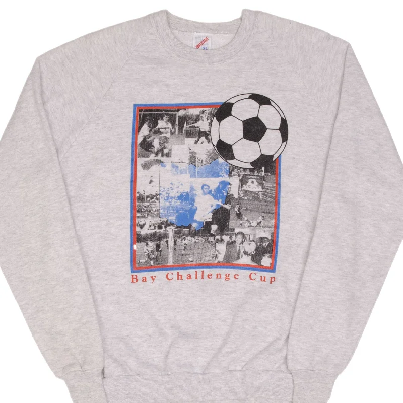 Seasonal clearance – Save on all clothing essentials this weekend. VINTAGE SOCCER BAY CHALLENGE CUP EARLY 1990S SWEATSHIRT SIZE LARGE MADE IN USA Seasonal clearance – Save on all clothing essentials this weekend. VINTAGE SOCCER BAY CHALLENGE CUP EARLY 1990S SWEATSHIRT SIZE LARGE MADE IN USA