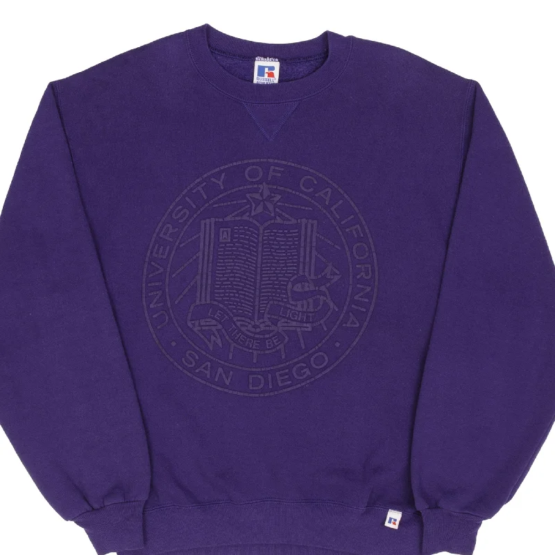 Upgrade your look with stylish, affordable men’s clothing. VINTAGE UCSD SAN DIEGO RUSSELL SWEATSHIRT 1990S SIZE MEDIUM MADE IN USA Upgrade your look with stylish, affordable men’s clothing. VINTAGE UCSD SAN DIEGO RUSSELL SWEATSHIRT 1990S SIZE MEDIUM MADE IN USA