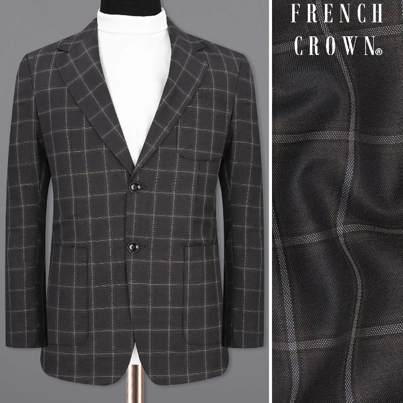New season, new deals – shop men's clothing now!  Baltic Sea Windowpane Blazer