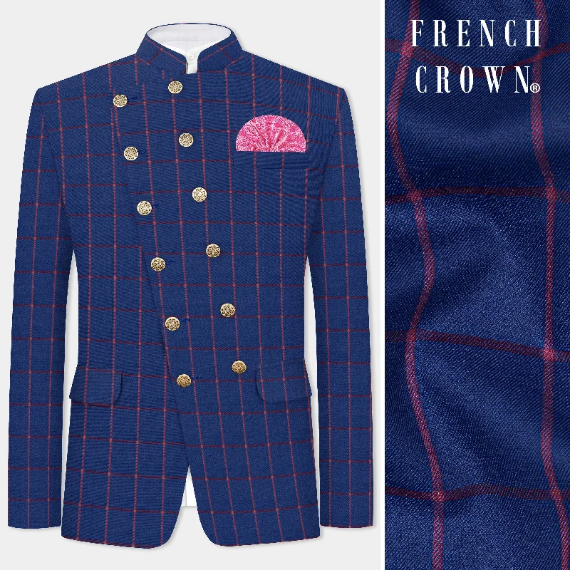 Shop seasonal clothing deals – Big savings on fashion essentials. Biscay Blue with Raspberry Pink Windowpane Wool Rich Blazer Shop seasonal clothing deals – Big savings on fashion essentials. Biscay Blue with Raspberry Pink Windowpane Wool Rich Blazer