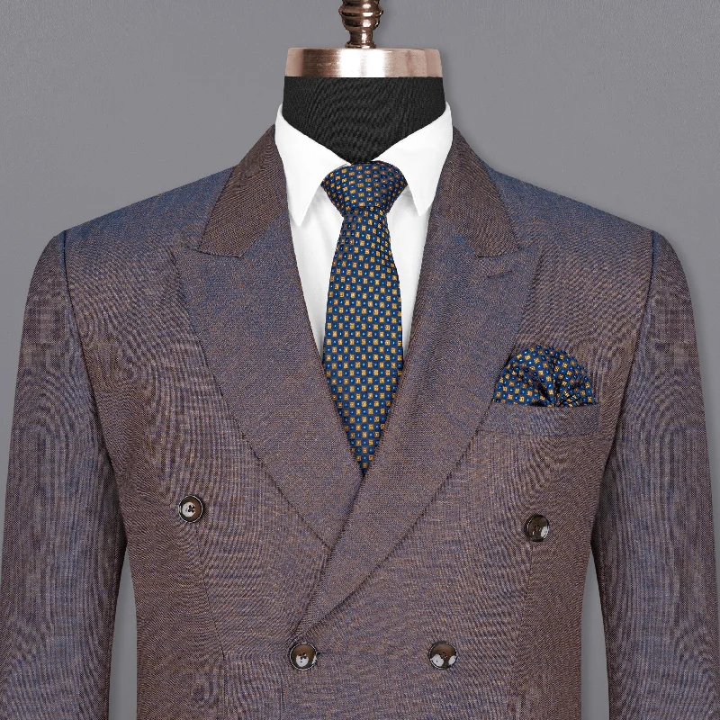 Get ready for the season with exclusive savings on trendy clothes. Brownish with Downriver Blue Two Tone Double Breasted Designer Blazer Get ready for the season with exclusive savings on trendy clothes. Brownish with Downriver Blue Two Tone Double Breasted Designer Blazer
