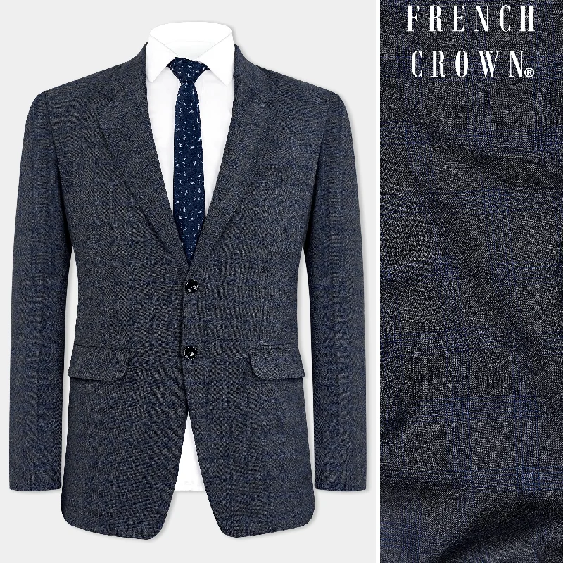 Limited-time promo – up to 70% off on men's essentials. Capecod Gray and Delft Blue Subtle Checkered Wool Rich Blazer Limited-time promo – up to 70% off on men's essentials. Capecod Gray and Delft Blue Subtle Checkered Wool Rich Blazer