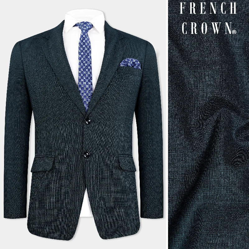 Exclusive online offer: Save 30% on all men's clothing. Charade Blue Wool Rich Single Breasted Blazer Exclusive online offer: Save 30% on all men's clothing. Charade Blue Wool Rich Single Breasted Blazer