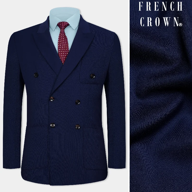 Seasonal discounts on stylish clothes – Perfect for any occasion! Cinder Blue Wool Rich Double Breasted Sports Blazer Seasonal discounts on stylish clothes – Perfect for any occasion! Cinder Blue Wool Rich Double Breasted Sports Blazer