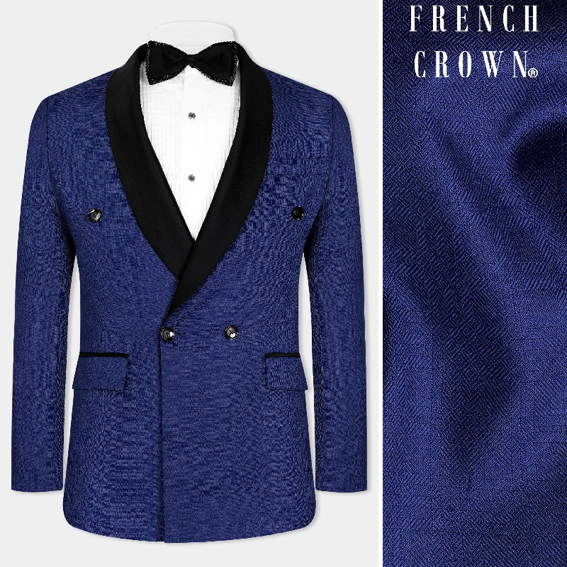 Best deals fashion – Don’t miss the latest clothing discounts. Cloud Burst Blue Wool Rich Double Breasted Tuxedo Designer Blazer Best deals fashion – Don’t miss the latest clothing discounts. Cloud Burst Blue Wool Rich Double Breasted Tuxedo Designer Blazer