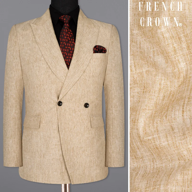 Shop now and enjoy massive savings on stylish clothing for all seasons. Cream Luxurious Linen Blazer Shop now and enjoy massive savings on stylish clothing for all seasons. Cream Luxurious Linen Blazer