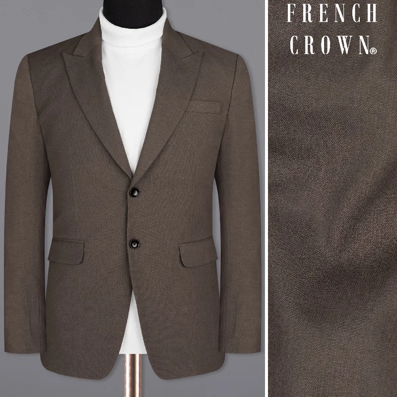 Big discounts – don’t miss out!  Emperor Brown Premium Cotton Blazer
