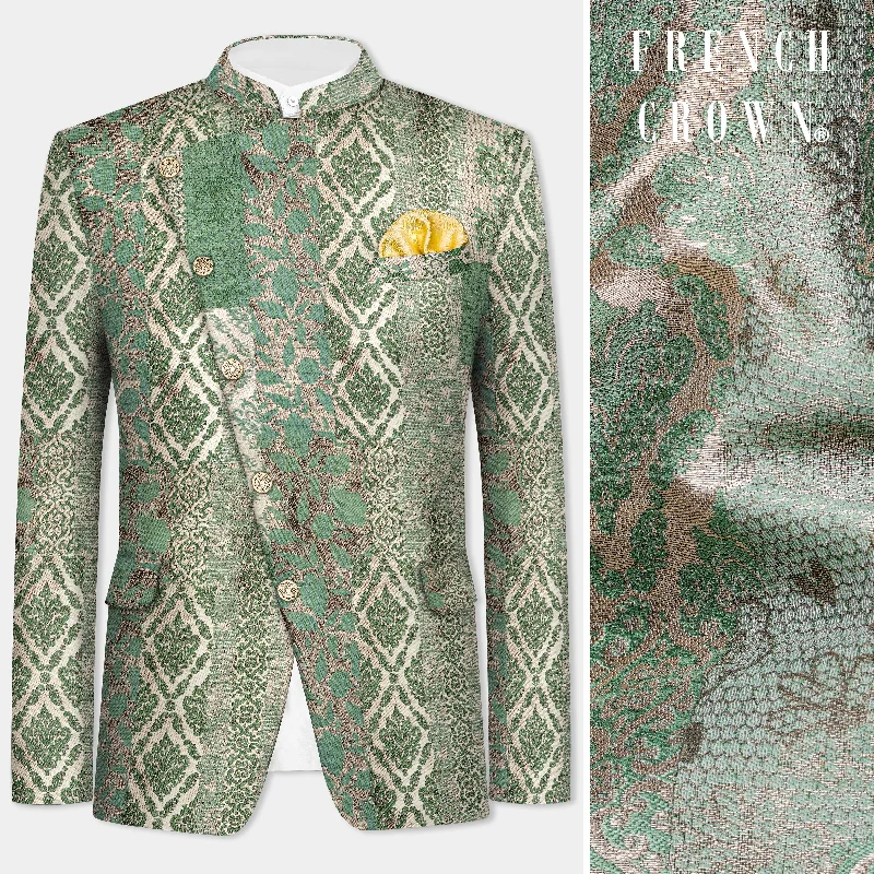 Look your best with exclusive savings on men’s fashion. Envy Green and Opium Brown Jacquard Weave Cross Placket Bandhgala Jodhpuri Look your best with exclusive savings on men’s fashion. Envy Green and Opium Brown Jacquard Weave Cross Placket Bandhgala Jodhpuri