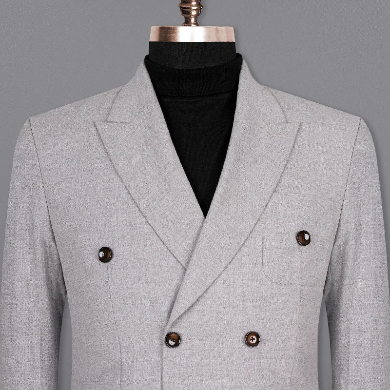 Massive markdowns on clothing items you love – Hurry before they’re gone! French Gray Double-Breasted Wool Rich Sport Blazer Massive markdowns on clothing items you love – Hurry before they’re gone! French Gray Double-Breasted Wool Rich Sport Blazer