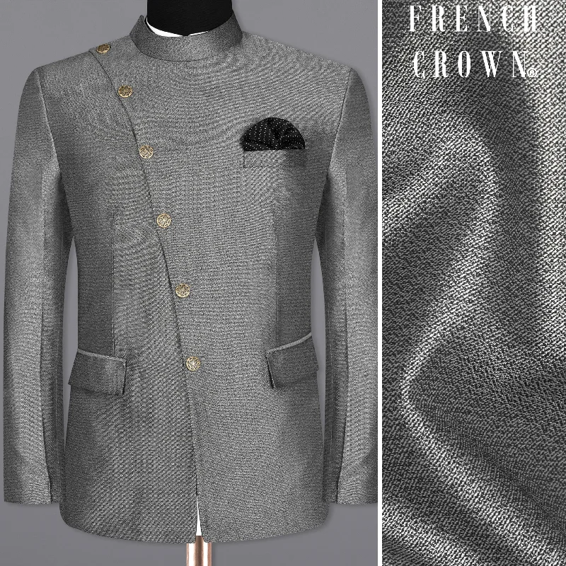 Shop our men's clothing collection for the best prices of the season. Friar Gray Cross Placket Bandhgala Designer Blazer Shop our men's clothing collection for the best prices of the season. Friar Gray Cross Placket Bandhgala Designer Blazer