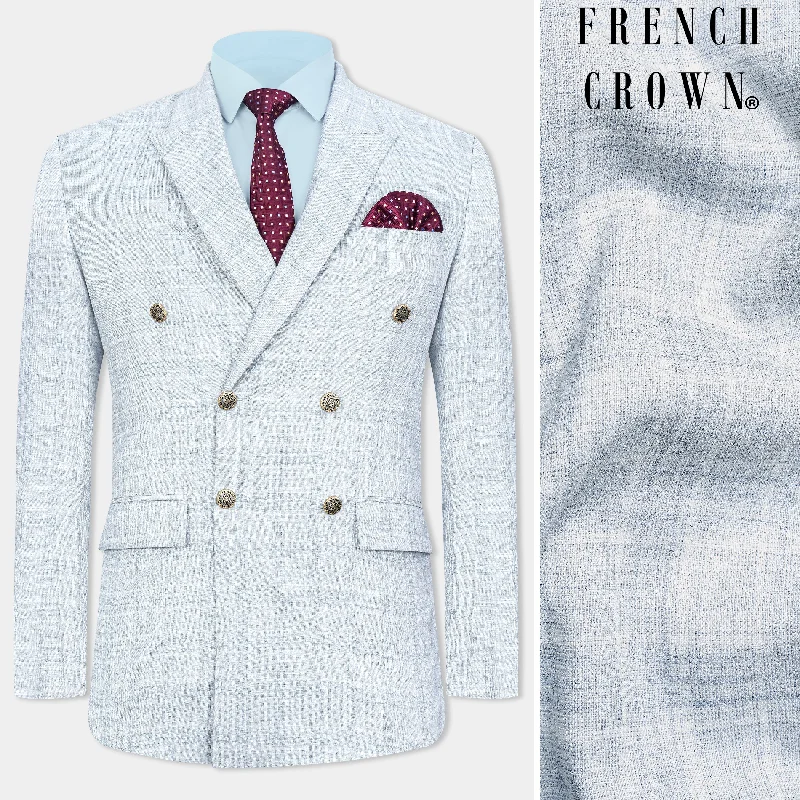 Flash deals on men’s clothing – Grab yours today! Gainsboro Blue Plaid Wool Rich Double Breasted Blazer Flash deals on men’s clothing – Grab yours today! Gainsboro Blue Plaid Wool Rich Double Breasted Blazer