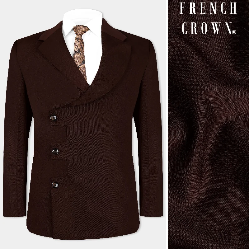 Shop smart, save big – men’s clothing sale on now! Gondola Brown Wool Rich Double Breasted Designer Blazer Shop smart, save big – men’s clothing sale on now! Gondola Brown Wool Rich Double Breasted Designer Blazer