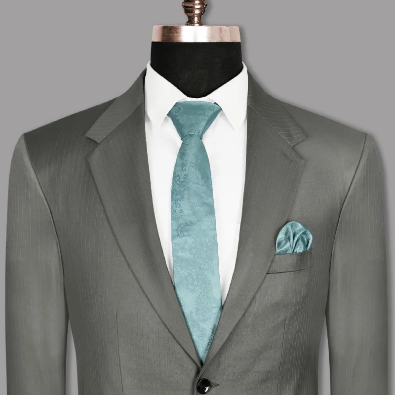 Shop the latest clothing deals – Huge discounts on fashion essentials! Greenish Grey Striped Wool Rich Blazer Shop the latest clothing deals – Huge discounts on fashion essentials! Greenish Grey Striped Wool Rich Blazer
