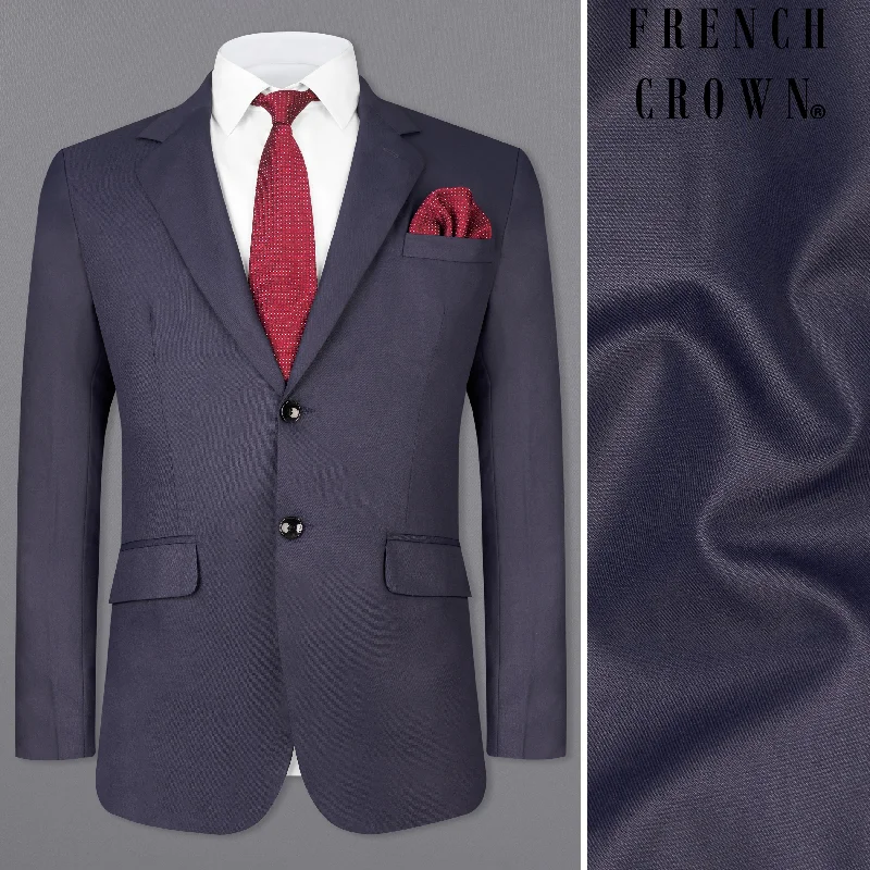 Best deals fashion – Don’t miss the latest clothing discounts. Gunmetal Blue Single Breasted Blazer Best deals fashion – Don’t miss the latest clothing discounts. Gunmetal Blue Single Breasted Blazer