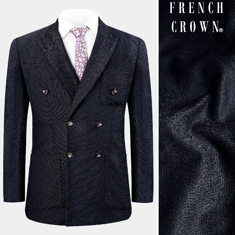 Upgrade your wardrobe with stylish men's apparel – now on sale! Haiti Blue Premium Cotton Corduroy Sports Blazer Upgrade your wardrobe with stylish men's apparel – now on sale! Haiti Blue Premium Cotton Corduroy Sports Blazer