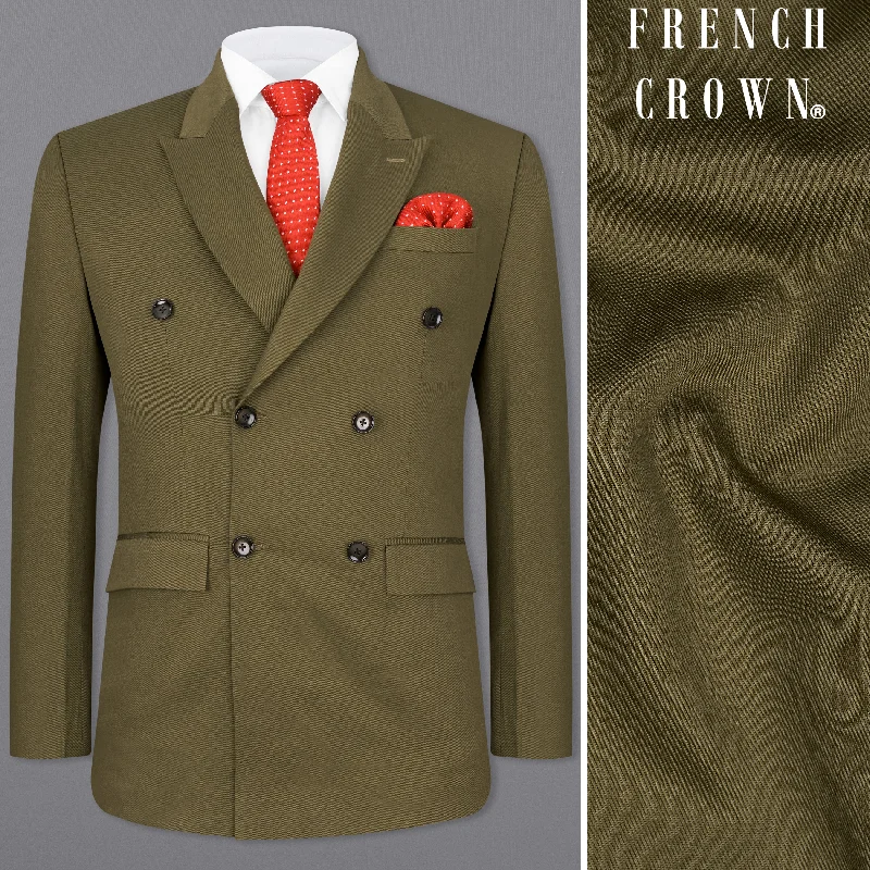 Shop trendy clothing for every season – Special promotion today. Hemlock Brown Premium Cotton Double Breasted Blazer Shop trendy clothing for every season – Special promotion today. Hemlock Brown Premium Cotton Double Breasted Blazer