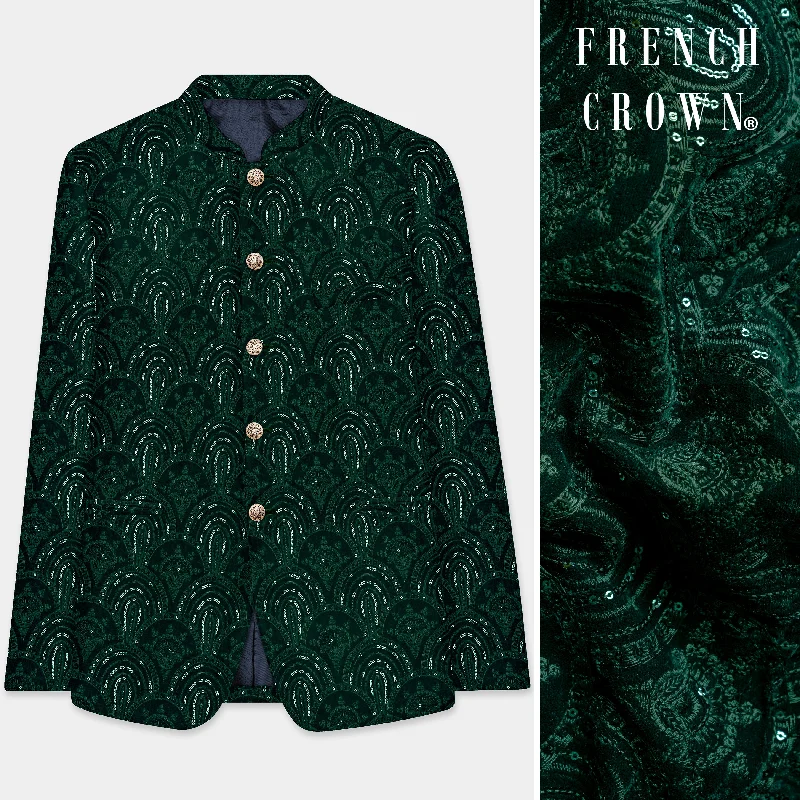 Shop men’s clothing for all seasons – Save big today! Holly Green Velvet Sequins And Thread Embroidered Bandhgala Jodhpuri Shop men’s clothing for all seasons – Save big today! Holly Green Velvet Sequins And Thread Embroidered Bandhgala Jodhpuri