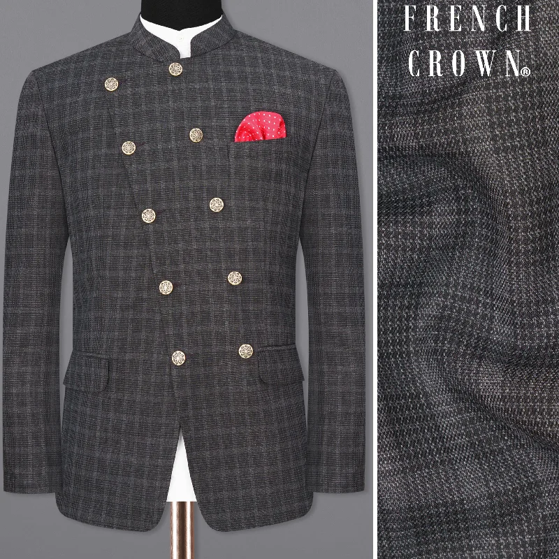 Shop seasonal clothing deals – Big savings on fashion essentials. Iridium Plaid Cross Placket Bandhgala Blazer Shop seasonal clothing deals – Big savings on fashion essentials. Iridium Plaid Cross Placket Bandhgala Blazer