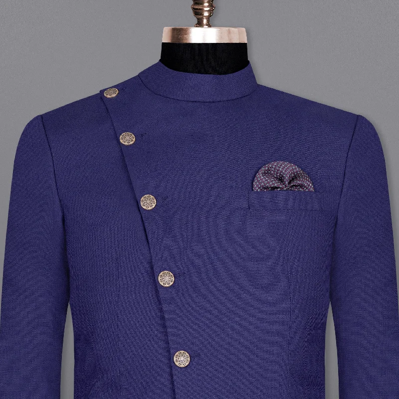 Shop affordable clothing – Limited-time only! Jacarta Blue Cross Placket Wool Rich Bandhgala Blazer Shop affordable clothing – Limited-time only! Jacarta Blue Cross Placket Wool Rich Bandhgala Blazer