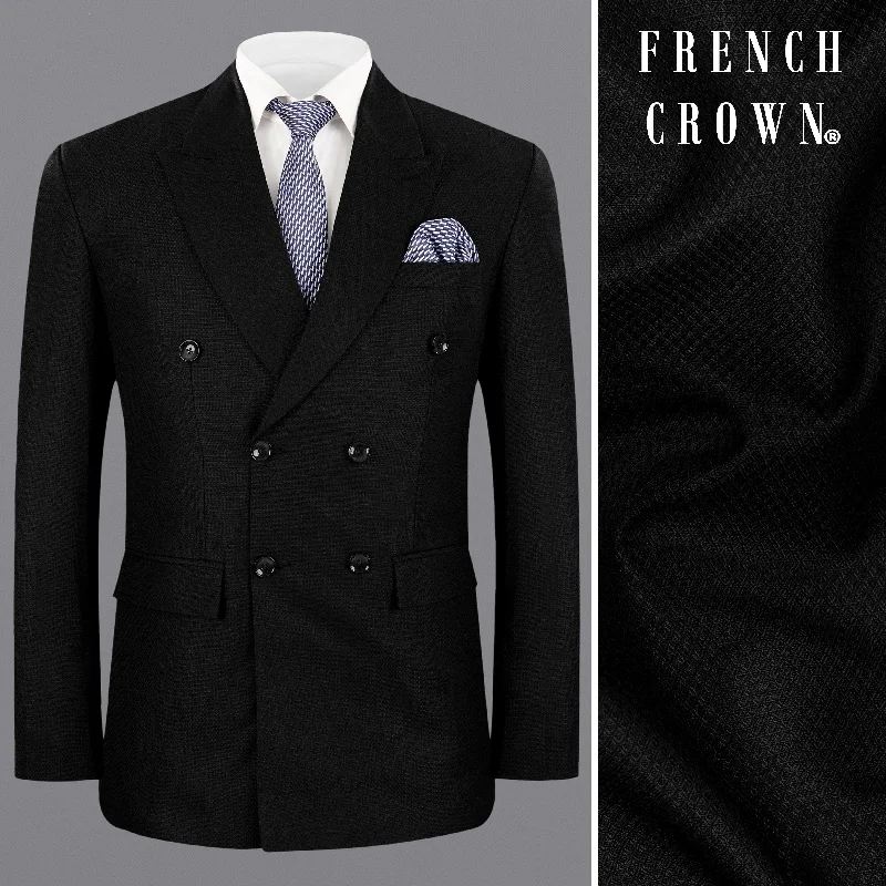 Shop the look you love at prices you’ll love even more! Jade black Diamond Textured Wool Blend Double Breasted Blazer Shop the look you love at prices you’ll love even more! Jade black Diamond Textured Wool Blend Double Breasted Blazer