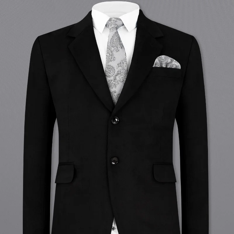 Don’t miss out – huge discounts on men’s trendy styles. Jade Black Single Breasted Velvet Designer Blazer Don’t miss out – huge discounts on men’s trendy styles. Jade Black Single Breasted Velvet Designer Blazer