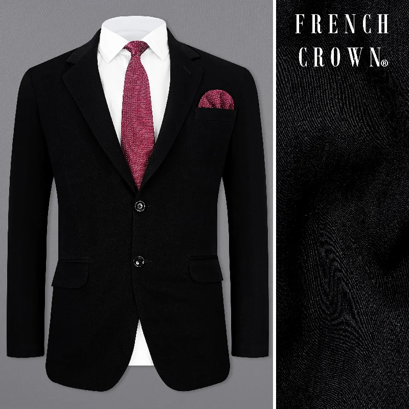 Shop clothing essentials at a fraction of the price – Korean Black ( The Best Black We Have ) Single Breasted Blazer Shop clothing essentials at a fraction of the price – Korean Black ( The Best Black We Have ) Single Breasted Blazer