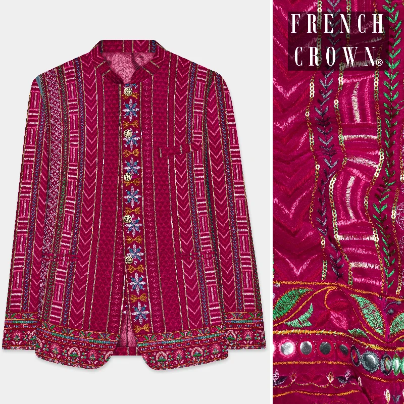 Shop our men's clothing collection for the best prices of the season. Merlot Pink sequin and Multicolor thread Embroidered Velvet Bandhgala Jodhpuri Shop our men's clothing collection for the best prices of the season. Merlot Pink sequin and Multicolor thread Embroidered Velvet Bandhgala Jodhpuri