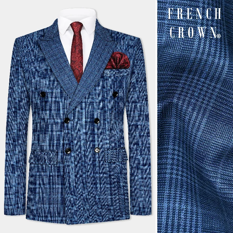 Huge savings on all categories of clothing – Shop our seasonal sale. Mid Blue Plaid Double Breasted Blazer Huge savings on all categories of clothing – Shop our seasonal sale. Mid Blue Plaid Double Breasted Blazer