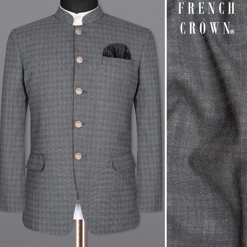 Exclusive deals on men’s fashion – Shop now and save big! Mid Gray Wool Rich Mandarin/Bandhgala Blazer Exclusive deals on men’s fashion – Shop now and save big! Mid Gray Wool Rich Mandarin/Bandhgala Blazer