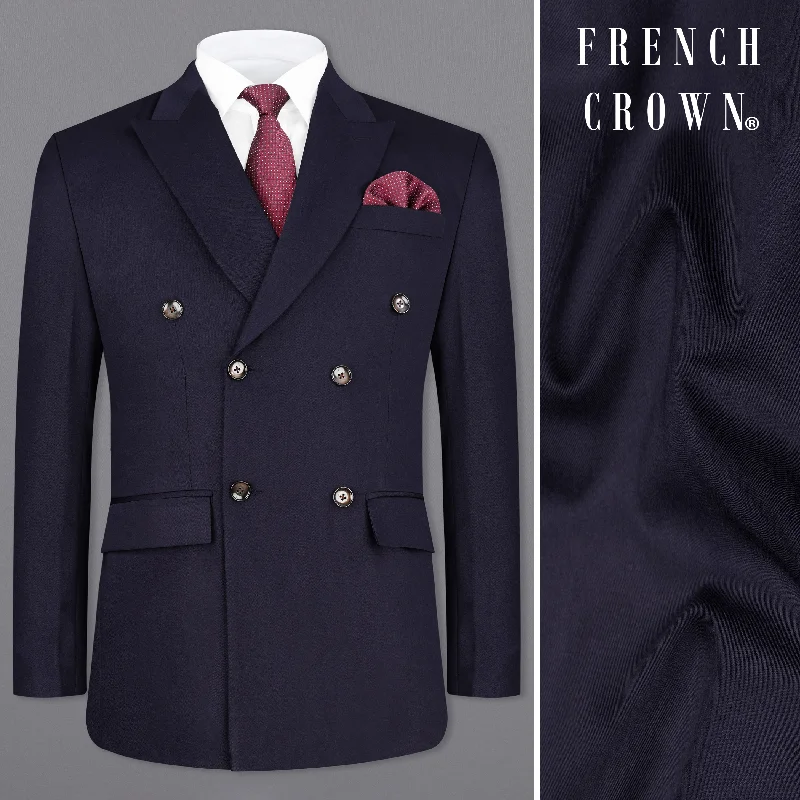 Upgrade your wardrobe with stylish men's apparel – now on sale! Mirage Navy Blue Double Breasted Blazer Upgrade your wardrobe with stylish men's apparel – now on sale! Mirage Navy Blue Double Breasted Blazer