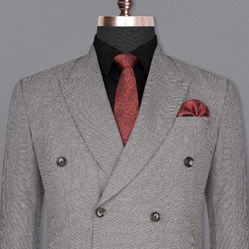Shop the ultimate men’s clothing sale – incredible prices on your favorite styles. Mountain Mist Gray Houndstooth Wool Rich Double Breasted Blazer Shop the ultimate men’s clothing sale – incredible prices on your favorite styles. Mountain Mist Gray Houndstooth Wool Rich Double Breasted Blazer